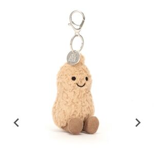 Jellycat Peanut Bag Charm.